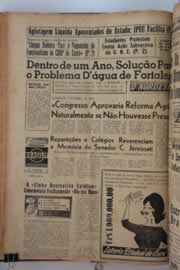 Página do jornal O Nordeste de maio de 1963