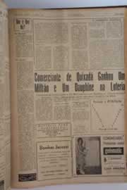Página do jornal O Nordeste de maio de 1963