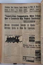 Página do jornal O Nordeste de maio de 1963