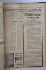 Página do jornal O Nordeste de maio de 1963