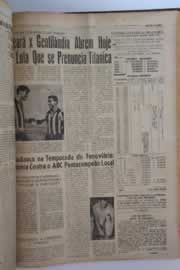 Página do jornal O Nordeste de maio de 1963