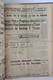 Página do jornal O Nordeste de maio de 1963