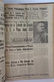 Página do jornal O Nordeste de maio de 1963