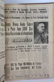 Página do jornal O Nordeste de junho de 1963