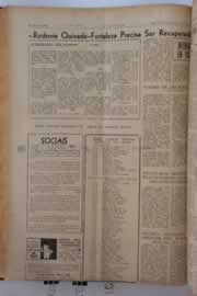 Página do jornal O Nordeste de junho de 1963