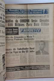 Página do jornal O Nordeste de junho de 1963