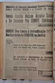 Página do jornal O Nordeste de junho de 1963