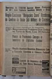 Página do jornal O Nordeste de junho de 1963
