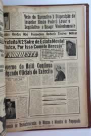 Página do jornal O Nordeste de junho de 1963