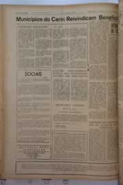 Página do jornal O Nordeste de junho de 1963