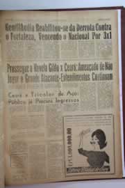 Página do jornal O Nordeste de junho de 1963