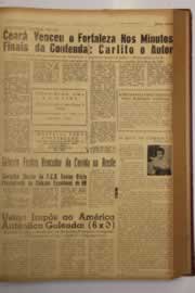 Página do jornal O Nordeste de julho de 1963