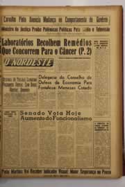Página do jornal O Nordeste de julho de 1963