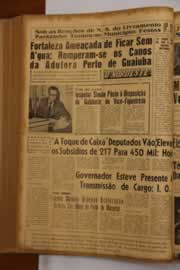 Página do jornal O Nordeste de julho de 1963