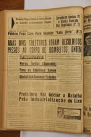 Página do jornal O Nordeste de julho de 1963