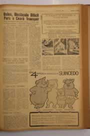 Página do jornal O Nordeste de julho de 1963