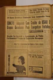 Página do jornal O Nordeste de julho de 1963