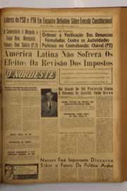 Página do jornal O Nordeste de julho de 1963