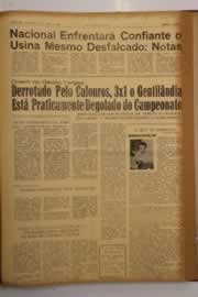 Página do jornal O Nordeste de julho de 1963