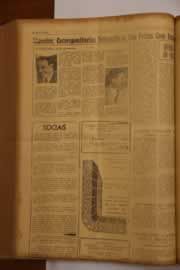 Página do jornal O Nordeste de julho de 1963