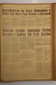 Página do jornal O Nordeste de julho de 1963