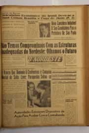 Página do jornal O Nordeste de julho de 1963