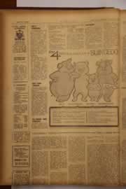 Página do jornal O Nordeste de agosto de 1963