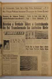 Página do jornal O Nordeste de agosto de 1963