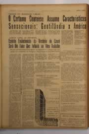 Página do jornal O Nordeste de agosto de 1963