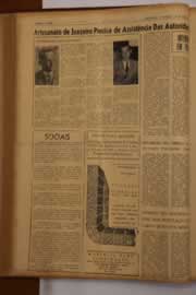 Página do jornal O Nordeste de agosto de 1963