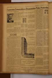 Página do jornal O Nordeste de agosto de 1963