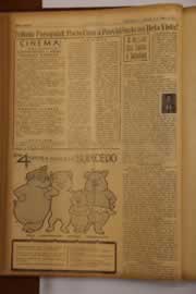 Página do jornal O Nordeste de agosto de 1963
