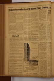 Página do jornal O Nordeste de agosto de 1963