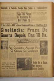 Página do jornal O Nordeste de agosto de 1963