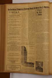 Página do jornal O Nordeste de agosto de 1963