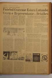 Página do jornal O Nordeste de agosto de 1963