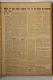 Página do jornal O Nordeste de agosto de 1963