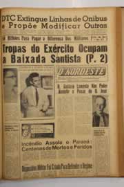 Página do jornal O Nordeste de setembro de 1963