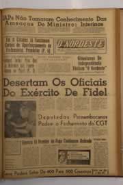 Página do jornal O Nordeste de setembro de 1963