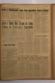 Página do jornal O Nordeste de setembro de 1963