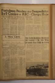 Página do jornal O Nordeste de setembro de 1963
