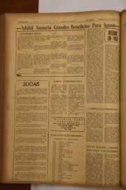 Página do jornal O Nordeste de setembro de 1963