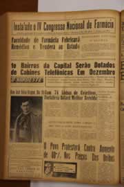 Página do jornal O Nordeste de setembro de 1963