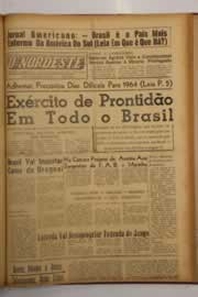 Página do jornal O Nordeste de setembro de 1963