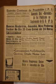 Página do jornal O Nordeste de setembro de 1963