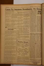 Página do jornal O Nordeste de setembro de 1963