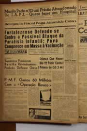 Página do jornal O Nordeste de outubro de 1963