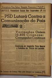 Página do jornal O Nordeste de outubro de 1963