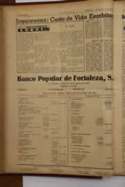 Página do jornal O Nordeste de outubro de 1963
