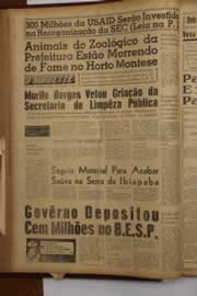 Página do jornal O Nordeste de outubro de 1963